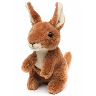 Produktbild von Uni-Toys Plüschtier Känguru WK015123 - Uni-Toys Kuscheltier Känguru 15cm