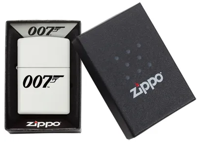 Produktbild von ZIPPO Feuerzeug 60004202 James Bond 007 white matte