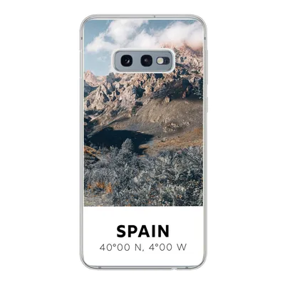 Produktbild von MuchoWow® Handyhülle Schutzhülle Hülle für Samsung Galaxy S10e Spanien - Berge - Sommer Silikon Softcase Handy Hülle - Handy