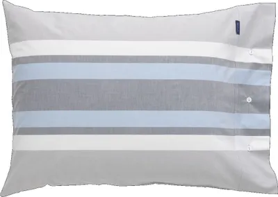 Produktbild von GANT Oxford stripe Kissenbezug einzeln Farbe Grey multi Größe 80x80
