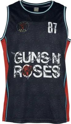 Produktbild von Guns N' Roses Trikot Herren Amplified Collection - BB Vest multicolor XXL
