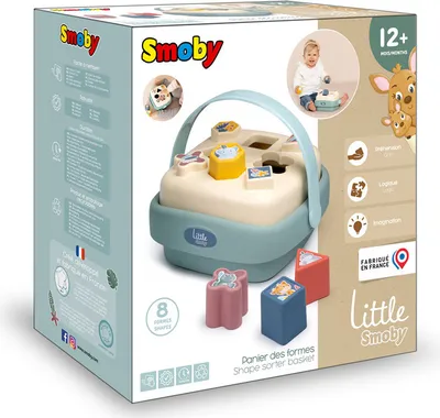 Produktbild von Simba Little Smoby Formensteckspiel Korb