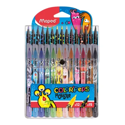 Produktbild von Maped Zeichenset COLOR'PEPS MONSTER 27er Etui