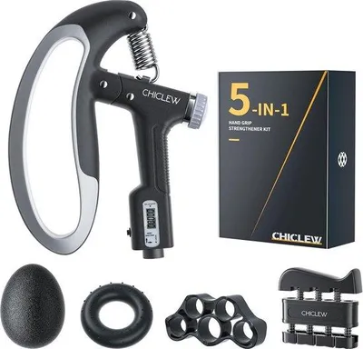 Produktbild von Famanu Handtrainer mit verstellbarem Widerstand 10-130 lbs - Ergonomisches Design