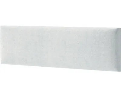Produktbild von Wandkissen Kingston hellgrau Gewebte-Optik 60 x 15 cm