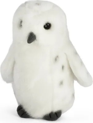 Image de Peluche Living Nature « Chouette des neiges » - Petite chouette en peluche