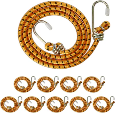 Produktbild von relaxdays Spanngummi 10er Set mit Haken