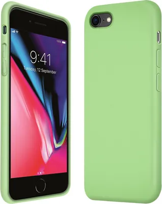 Image de Étui Apple iPhone 7 / 8 / SE 2Protège-téléphone Housse en gel de silicone Étui pour téléphone portable, vert