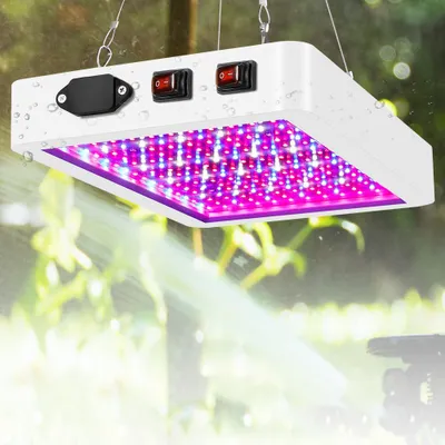 Produktbild von 216LEDs Pflanzenlampe Led Vollspektrum, UV Pflanzen Grow Lampe, Pflanzenlicht 3 Modi, Wachstumslampe Für Pflanzen Blüte Anzucht Gewächshaus