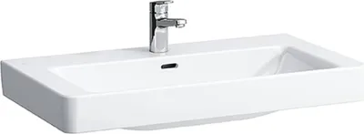 Produktbild von Laufen LF Pro S, Unterbau-WT, 81396.5, 1 HL, mit Überlauf, 850x465, weiß, 1 Stk.