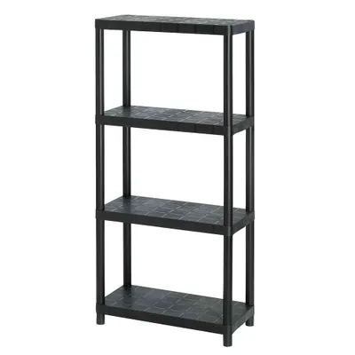 Produktbild von Keter 17189801 Kunststoffregal mit 4 Einlegeböden Belastbarkeit pro Boden 25kg/100Kg
