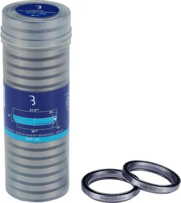 Image de BBB Cycling : roulements de remplacement pour jeu de direction 1,5" 51 noir - jeu de direction de précision...