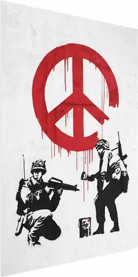 Produktbild von Posterpapier Poster - War and Peace 29.7x42 cm Streetart i-C-0143-ao-a