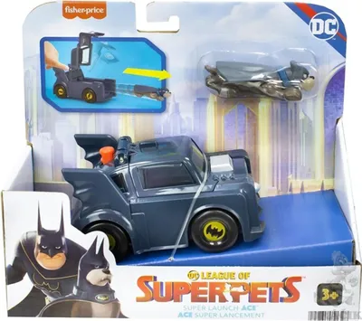 Obrázek produktu pro Fisher-Price DC League of Super-Pets HGL19, 3 rok/roky, Vícebarevný, Plast