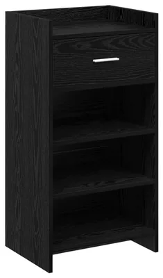 Produktbild von vidaXL Schuhschrank Schwarze Eiche 48 x 36 x 92 cm Holzwerkstoff