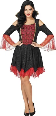 Produktbild von Bloodflowers Vampirkostüm Größe: 40-42