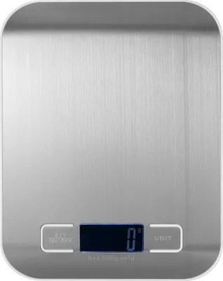 Produktbild von 5 kg / 1g Genaue Elektrische Kuechenwaage Hochpraezise Kuechenwaage Mini Elektronische Plattformwaage Lebensmittelwaage