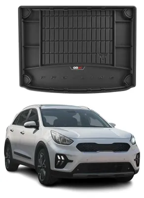 Productafbeelding van OMAC rubberen bagagerek voor Kia Niro Hybrid 2016-2022, TPE-laadruimbeschermer