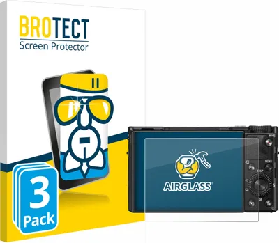 Produktbild von 3x BROTECT Schutzglas für Sony Cyber-Shot DSC-RX100 VIIA Schutzfolie Panzer Folie Glas Display Schutz klar