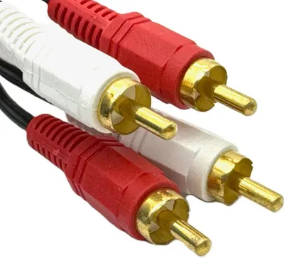 Produktbild von 1,5 Meter Audio Kabel RCA Cinch Kabel Stereo für DVD-Player, Blu-Ray Player