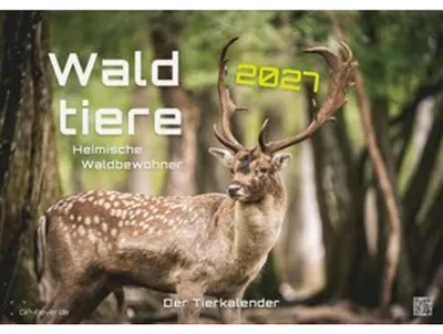 Image de Animaux des forêts - Habitants des forêts locales - Le calendrier des animaux - 2027 - Calendrier format DIN A2