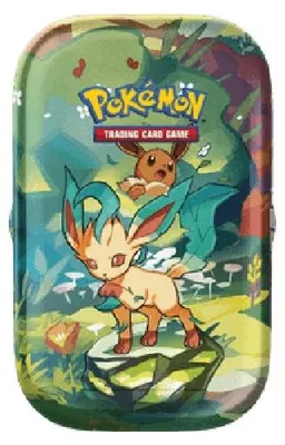 Immagine prodotto di Pokemon Evoluzioni prismatiche: Leafeon Mini Tin