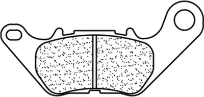 Zdjęcie produktu dla Klocki hamulcowe Cl Brakes 1048284 Sintered Brake Pads Silver Silver One Size
