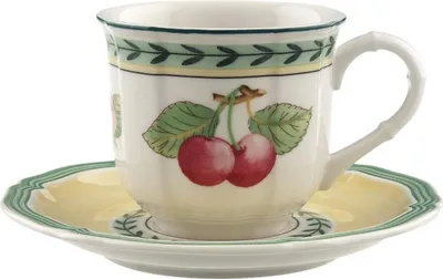 Zdjęcie produktu dla Villeroy&Boch French Garden Fleurence Mocha/Espr.cup m.U.2-t 10-2281-1410