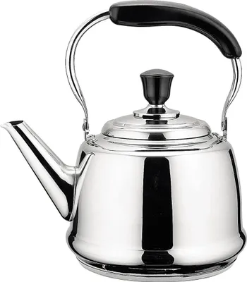 Obrázek produktu pro BEKA Claudette, 2,5 l, Nerezová ocel, Černá, Nerezová ocel, Keramický, Plyn, Indukční, Utěsněná plotna