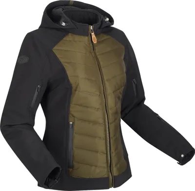 Produktbild von Segura Natcho 2 Damen Motorrad Textiljacke, khaki/schwarz, 36