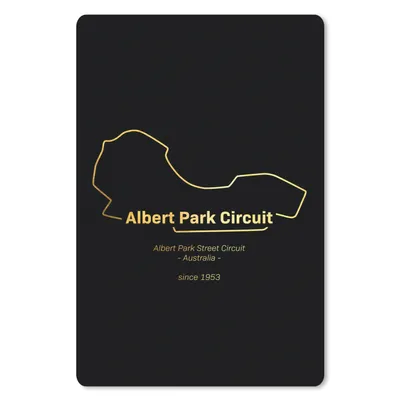 Produktbild von MuchoWow® Mauspad Mousepad Australien - Formel 1 - Rennstrecke 18x27 cm - Mousepads - Maus Mat - Pad - Mausunterlage