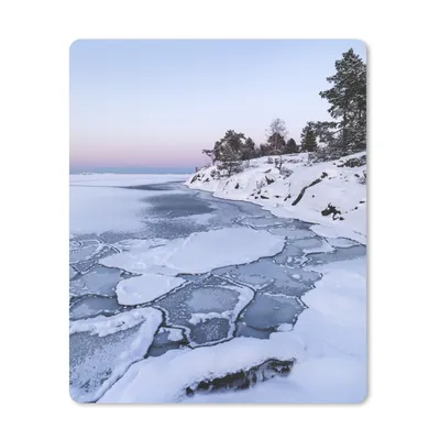 Produktbild von MuchoWow® Mauspad Mousepad Meer - Eis - Schnee 30x40 cm - Mousepads - Maus Mat - Pad - Mausunterlage - Mausmatten