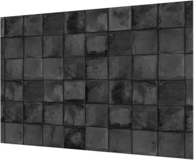 Produktbild von Wandtapete - Dekorative Tapete für Wohnzimmer - Tapetenfolie für Wanddekoration - 208x146 cm - Graue Fliesen
