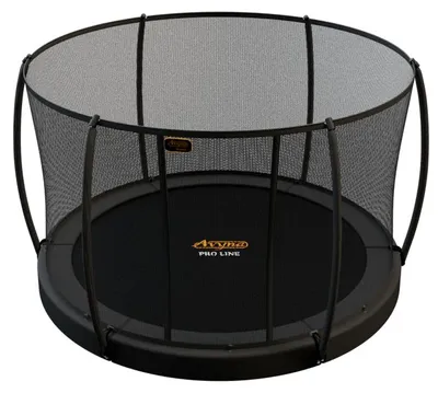 Produktbild von Avyna Trampolin, Einbaubedingung, Durchmesser 305 cm, mit Sicherheitsnetz | Grau