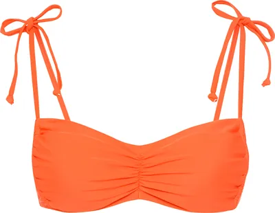 Produktbild von LSCN by Lascana Bandeau-Bikini-Top Gina orangerot Größe 44 Cup A/B