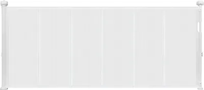 Zdjęcie produktu dla Składana bramka zabezpieczająca dla dzieci, wysokość 870 mm, szerokość do 1800 mm, dla dzieci i zwierząt domowych, kolor biały
