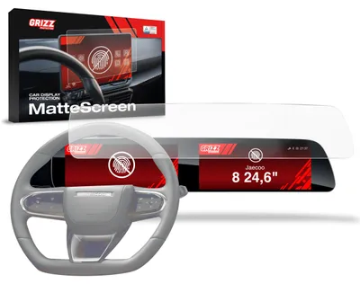 Produktbild von Matte Autodisplayfolie für Jaecoo 8 24,6" (2025-2026), Grizz Protector