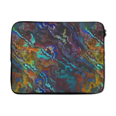 Produktbild von MuchoWow® Laptop Hülle 15 Zoll Muster - Farbe - Regenbogen Laptoptasche - Laptoptasche - Sleeve - Rundum-Schutz