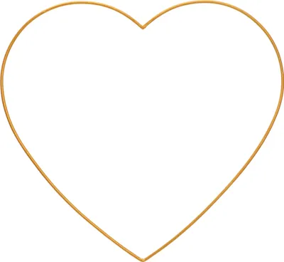 Produktbild von Dekohänger Herz Fensterdeko Hängedeko gold Metall 27x26 cm
