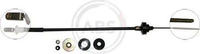 Produktbild von A.B.S. K23240 Kupplungsseil Seilzug passend für PEUGEOT 205 II (20A/C)