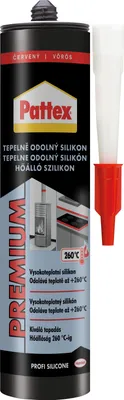 Obrázok produktu pre Silikón Pattex tepelne odolný, červený, 280ml