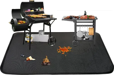 Produktbild von INF Feuerfeste und hitzebeständige Grillmatte – Extragroß 80"x48"