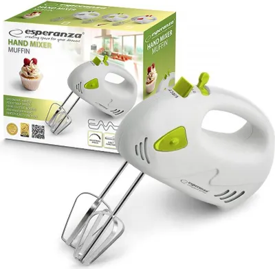 Image de Mixeur à main Esperanza EKM007G Vert/Blanc 150 W