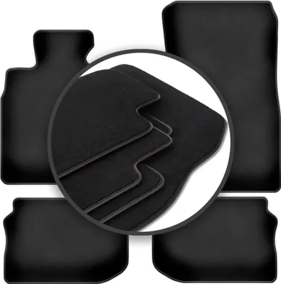 Image de Tapis de sol haut de gamme pour : BMW Série 5 F11 Break (Touring) (fixation par velcro) (2010-2013)