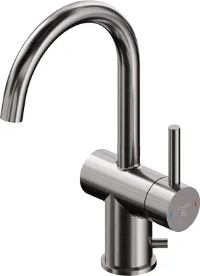 Immagine prodotto di Steinberg Série 100 robinetterie de lavabo, avec garniture découlement, saillie : 155mm, 1001500BGM, 1001500BGM