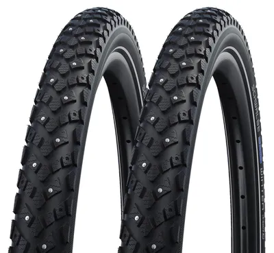 Produktbild von 2x Schwalbe Winter 42-622 Drahtreifen K-Guard 28x1.60 Fahrradreifen Mantel Tire