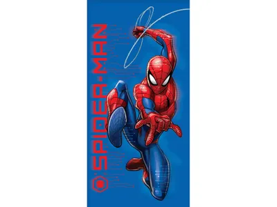 Obrázok produktu pre Modrá plážová osuška Spiderman