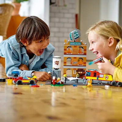 Obrázok produktu pre Stavebnica LEGO City 60321 Ak?ná a inšpiratívna hasi?ská stavebnica!