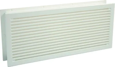 Produktbild von Marley Türlüftungsgitter 290 x 125 mm, weiß