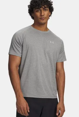 Produktbild von Under Armour UA Tech Textured SS Herren T-Shirt Grau M